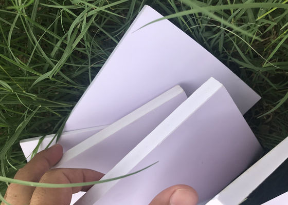 Polyvinyl Chloride Construction Styrofoam Sheets , 10mm Foam Board Outdoor Decoration
